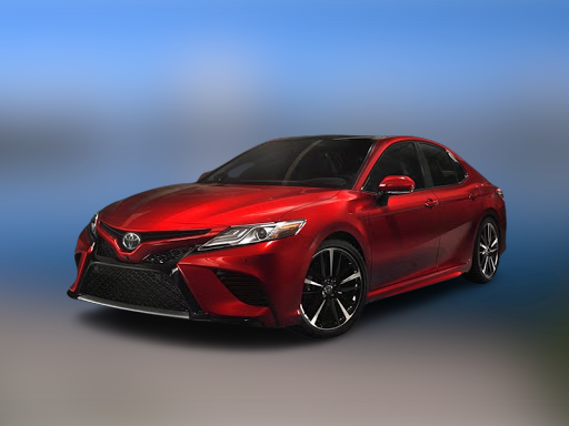 Toyota Camry красно-черный 