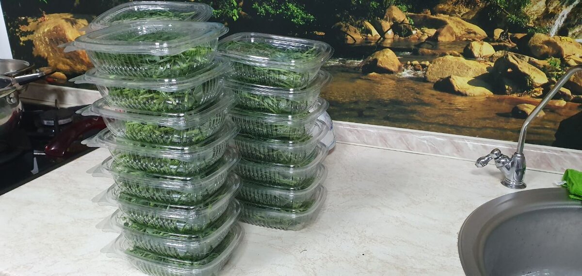 Очередная партия готовится уехать к клиенту. 