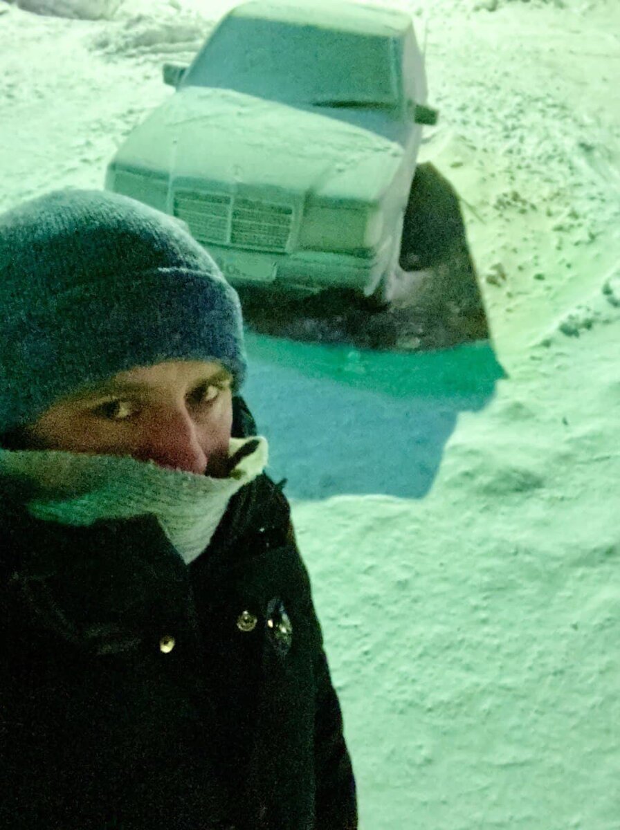 -45 градусов такой погодой меня встречает крайний север (Фото автора канала)