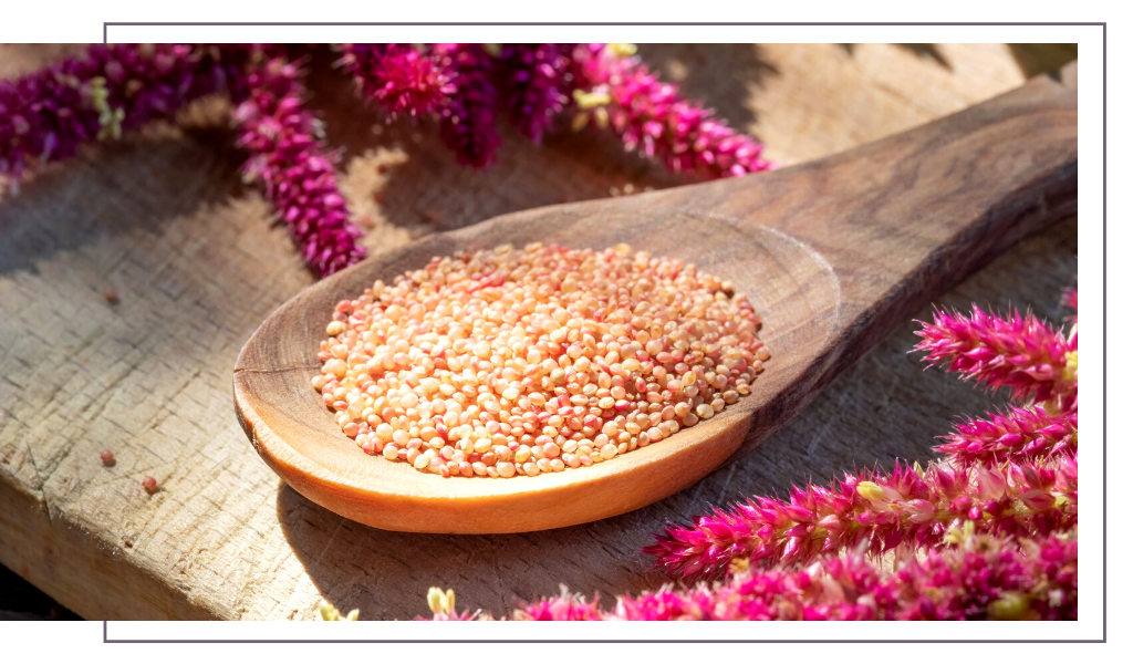 Продукты из зерна амаранта вкусом и ароматом напоминают орех