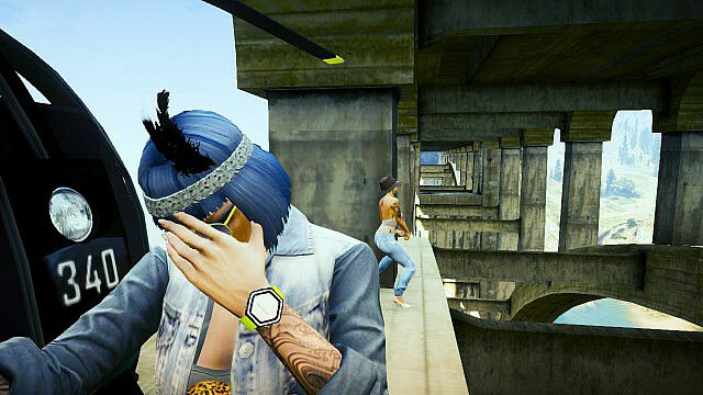 Оценить мастерство парковки вертолета! 