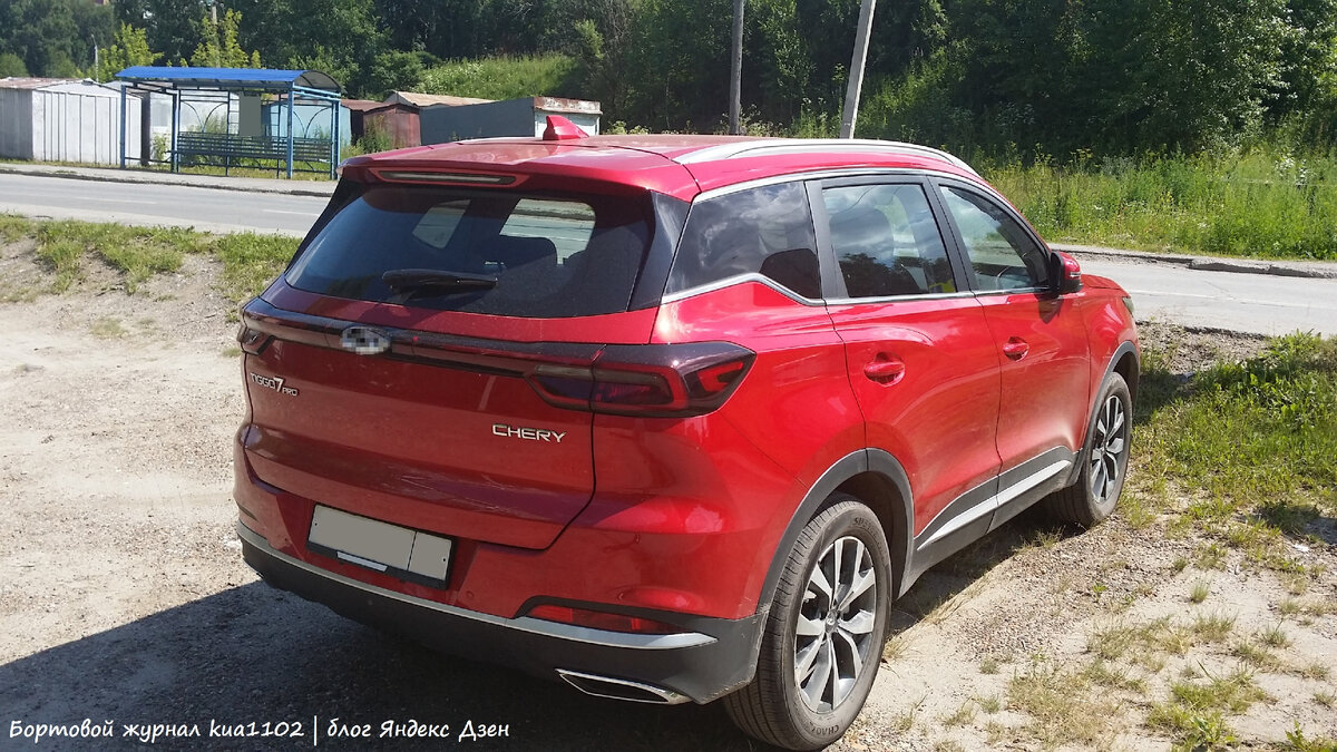Кроссовер Chery Tiggo 7 в сентябре 2021 года был продан в количестве 1611 экземпляров. Автор фотографии kua1102