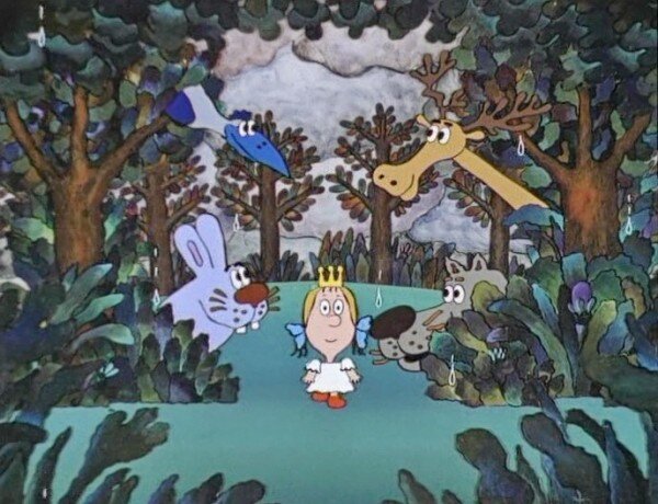 Кадр из мультфильма «Принцесса и Людоед»