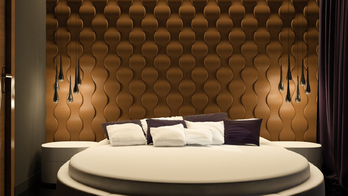 этот интерьер нравится меньше, но решение, безусловно, интересное