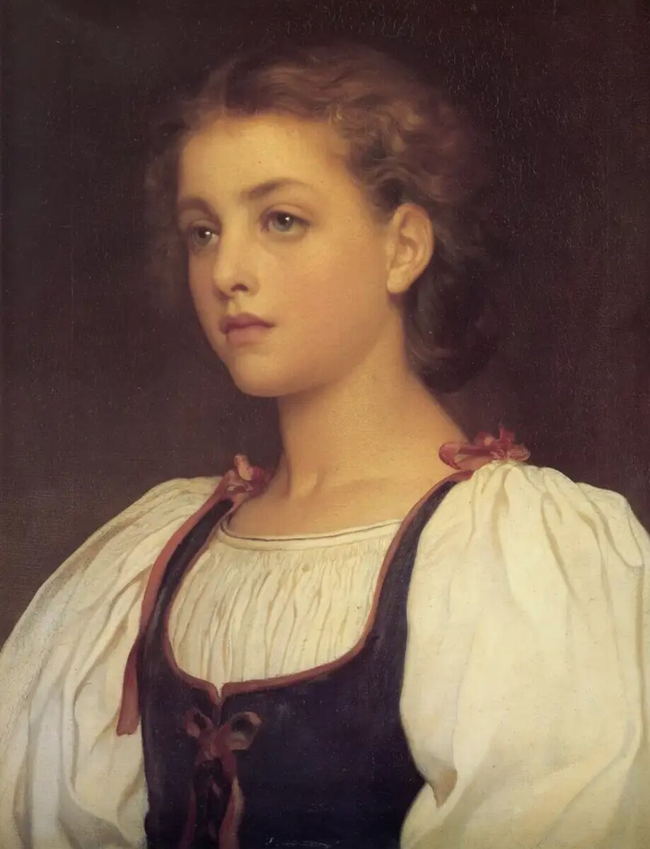 Фредерик Лейтон. "Блондинка". Картина 1879 года. Здесь и дальше изображения из открытых источников.