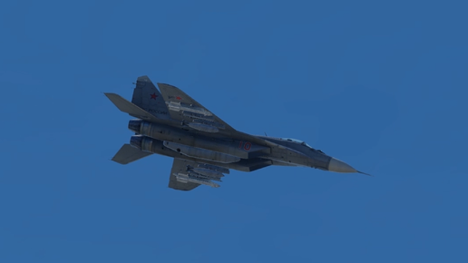 DCS World. Простой пилотаж на МиГ-29С.