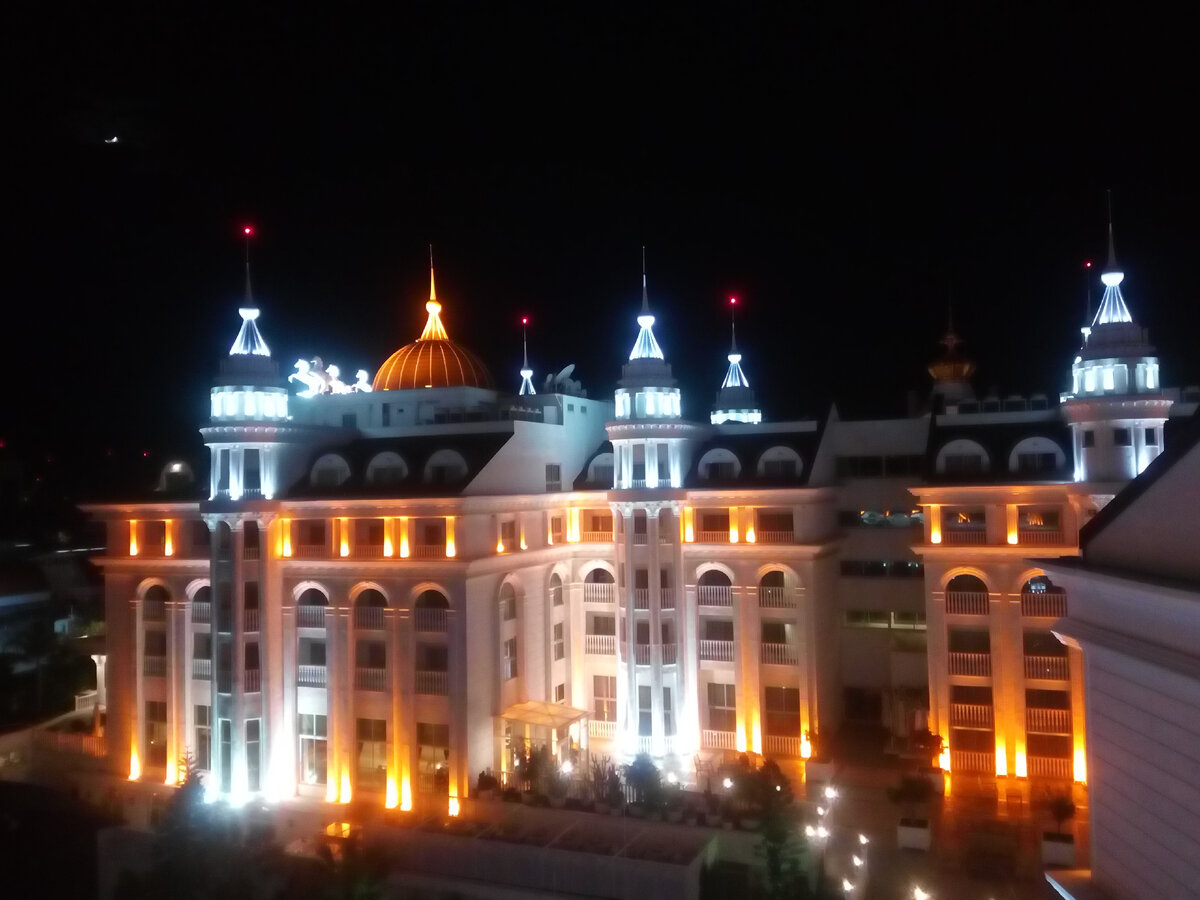 Отель Royal Palace в Сиде. Фото автора