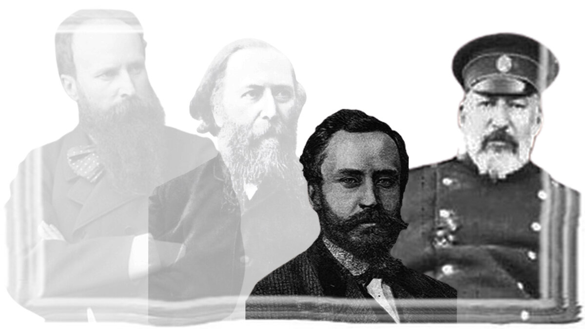 Сергей – второй справа, Александр – крайний справа
