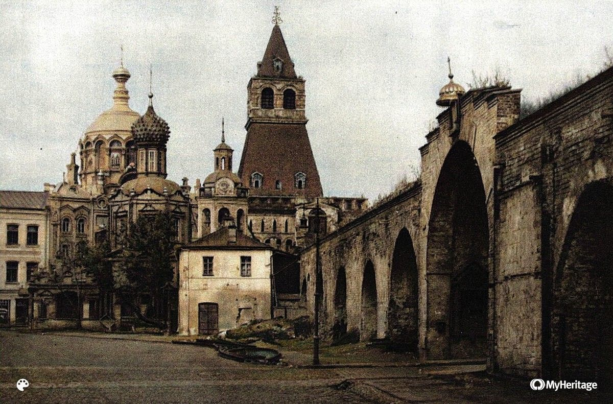 китайгородская стена в москве старые