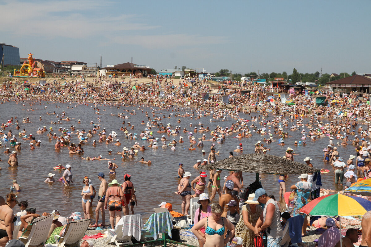 пляж в соль илецке