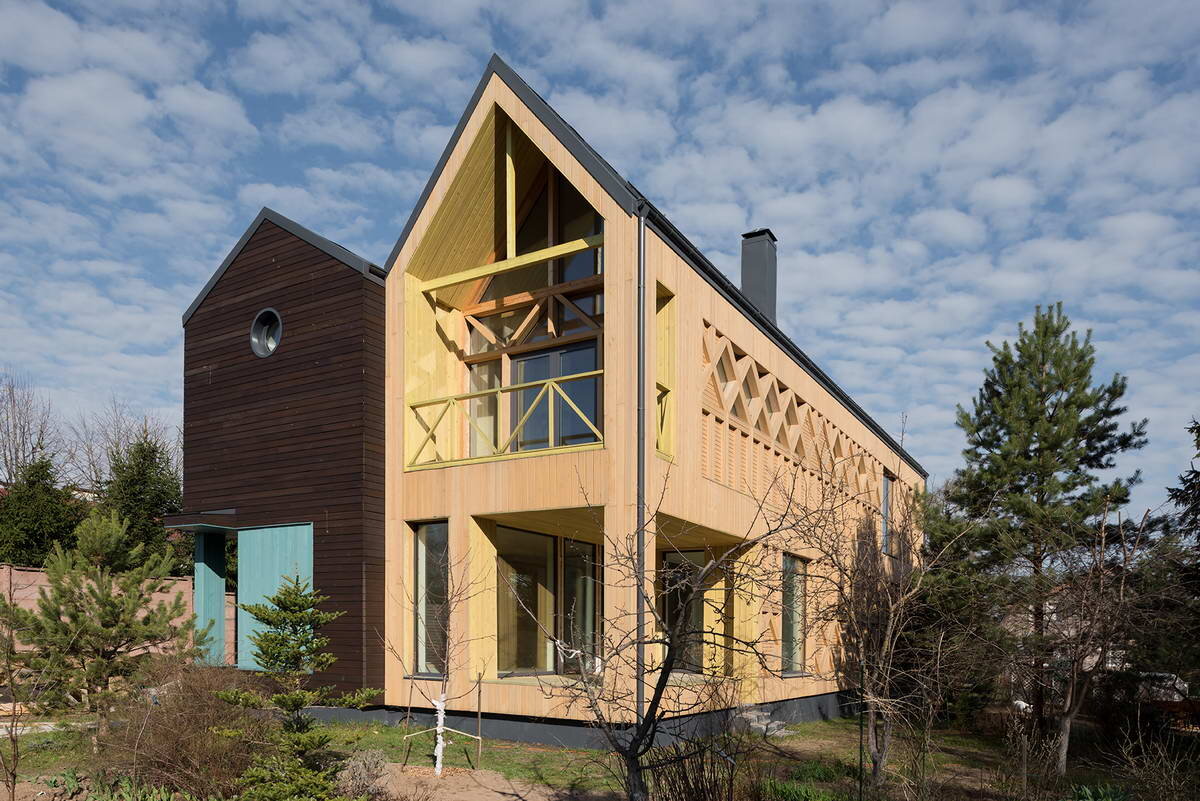 Дом-узор в Подмосковье 