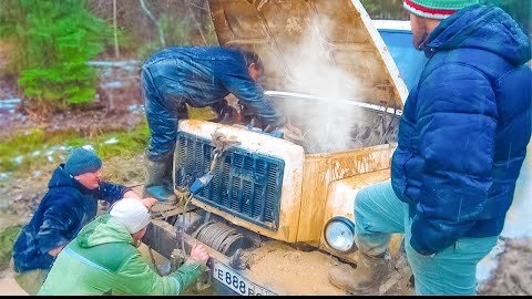 Никто не ожидал от грузовика такого Оживляем грузовик  Газ Егерь Лютый Оффроад на бездорожье