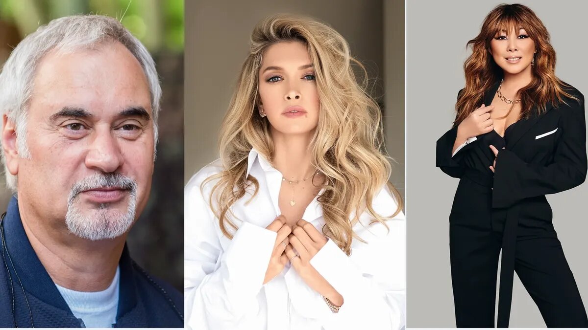 Валерий Меладзе, Вера Брежнева, Анита Цой. Фото: коллаж wikipedia.org