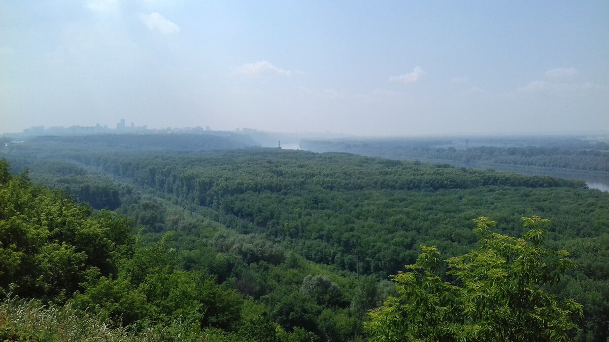 Вид из Парка Победы