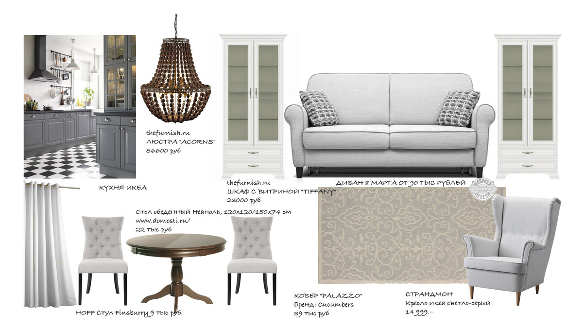 Коллаж интерьера студии «На волне декора»