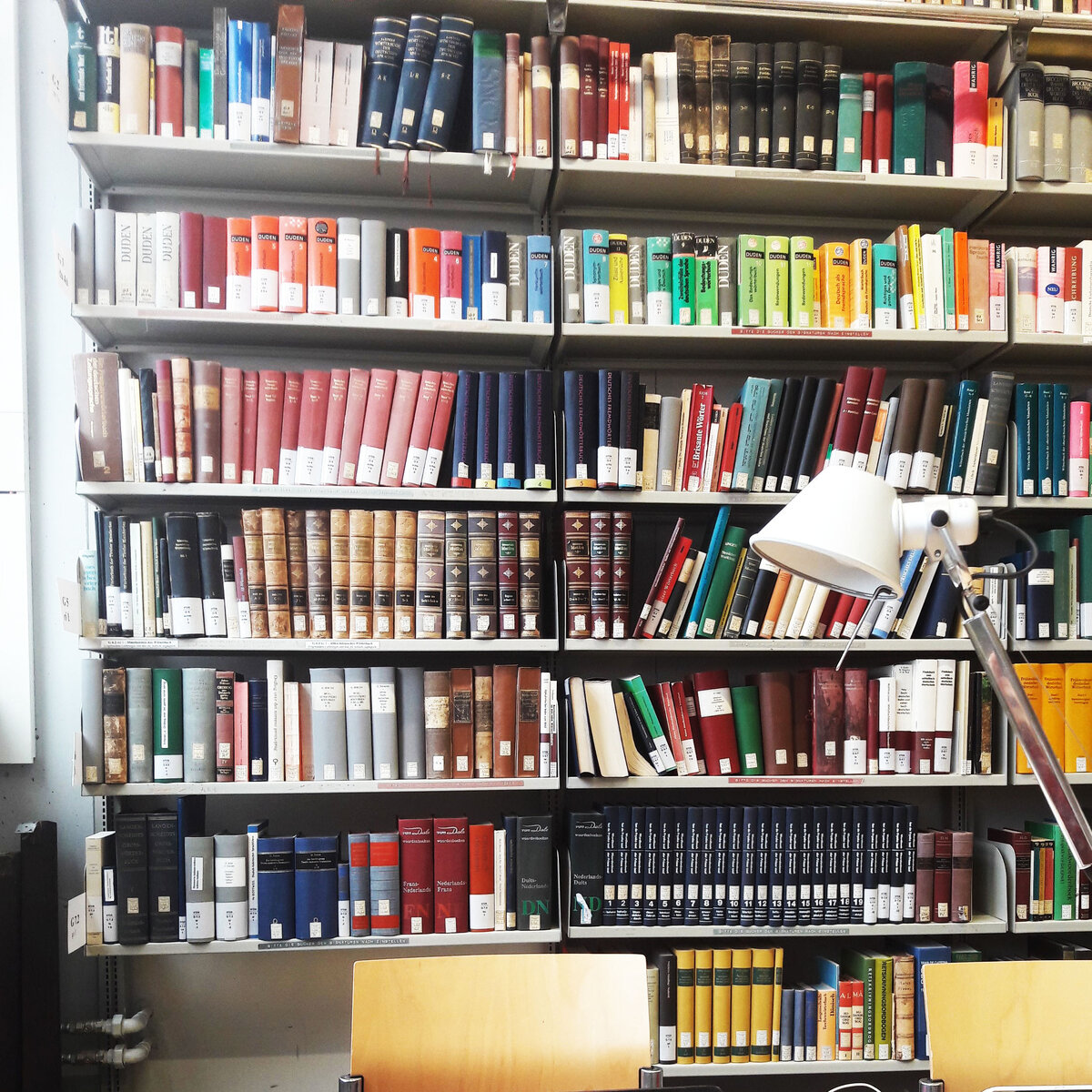 В библиотеке германского университета