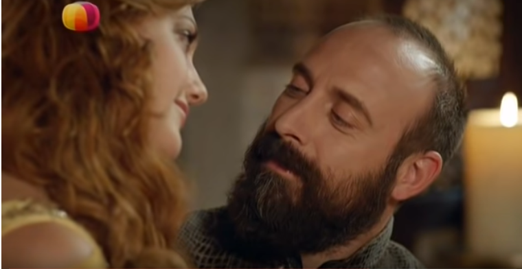 кадр из сериала "Великолепный век"  