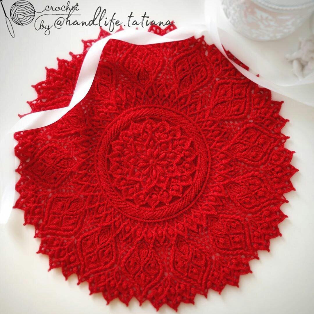 На фото салфетка foliage