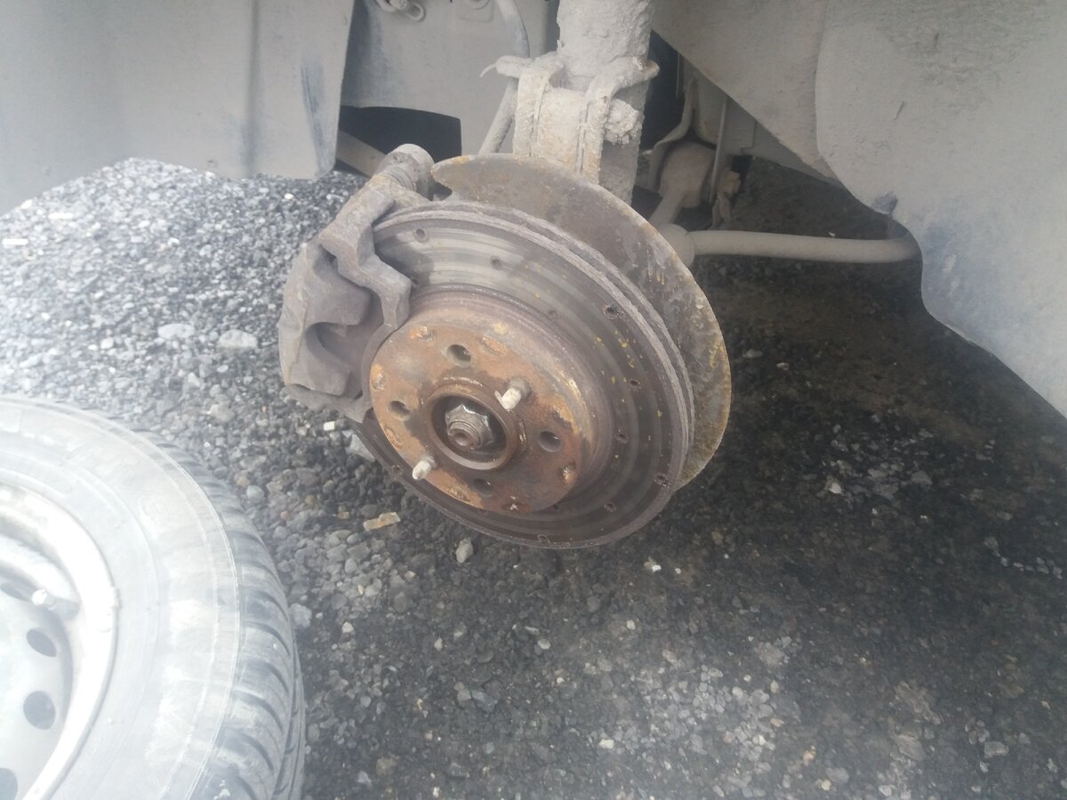 Замена колеса