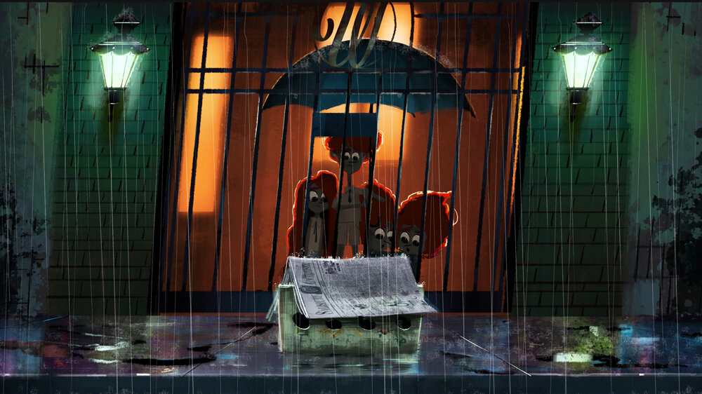 Кадр из мультфильма "Семья Уиллоби" 2020г.