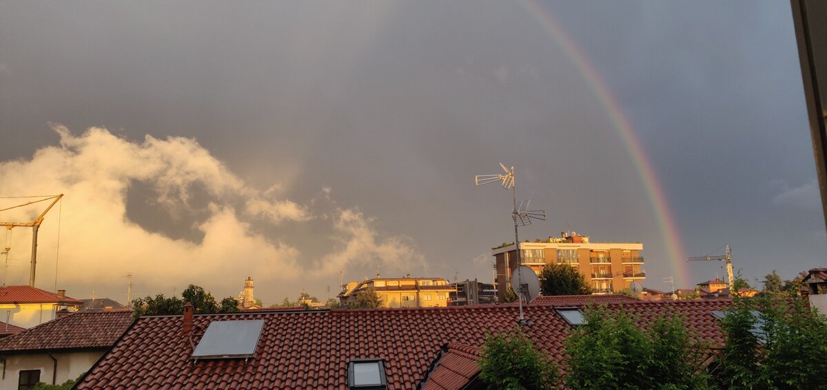 Мне повезло увидеть радугу!