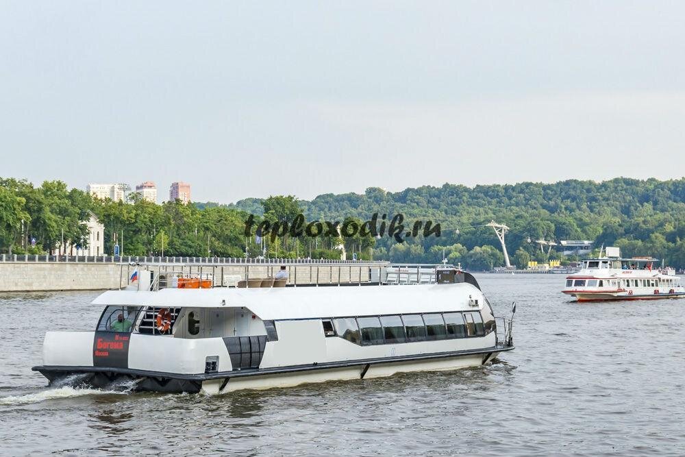 Теплоход "Богема" на Москве - реке