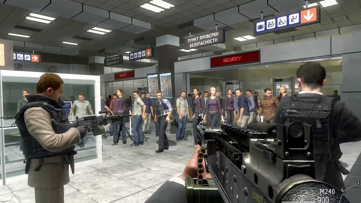 Call of Duty: Modern Warfare 2: миссия в аэропорту