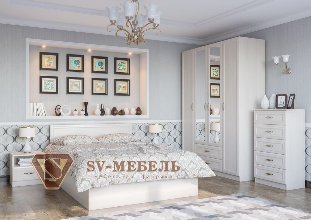 Спальня Вега картинка с сайта Шкафон мебель