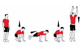 Правильная техника выполнения Бёрпи.
