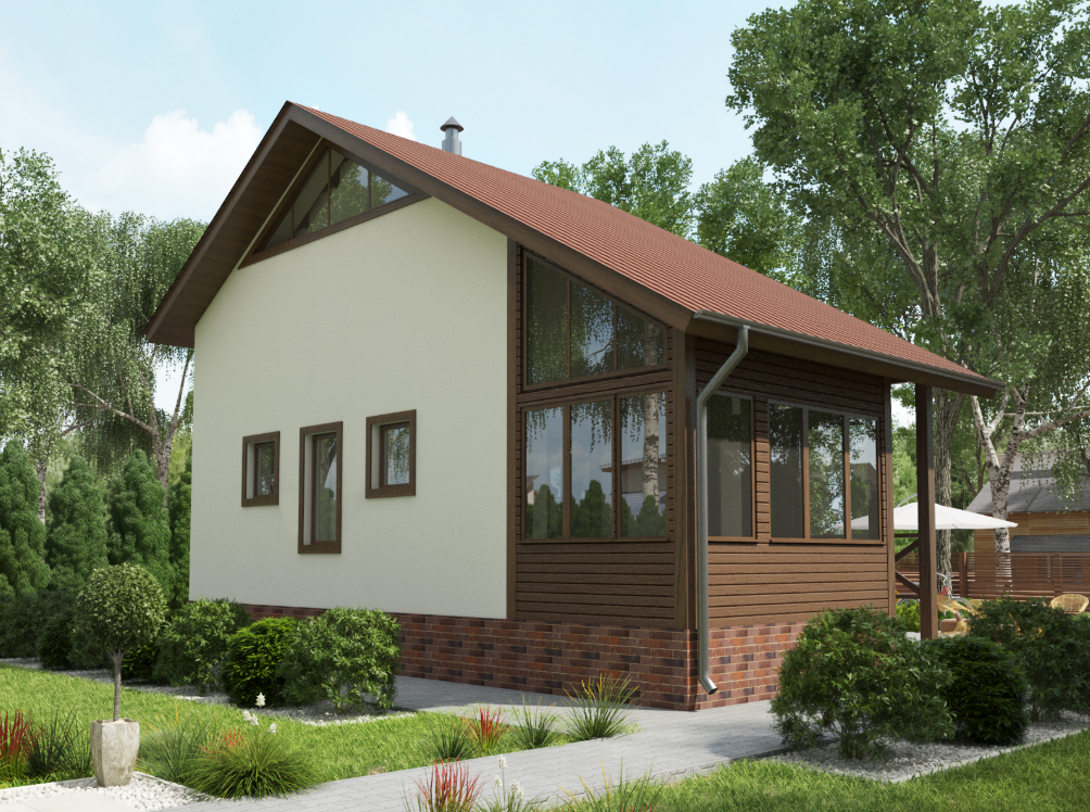 Сегодня говорим о том, почему баня из газобетона лучше, чем баня из дерева, и как при желании объединить дерево и газобетон.