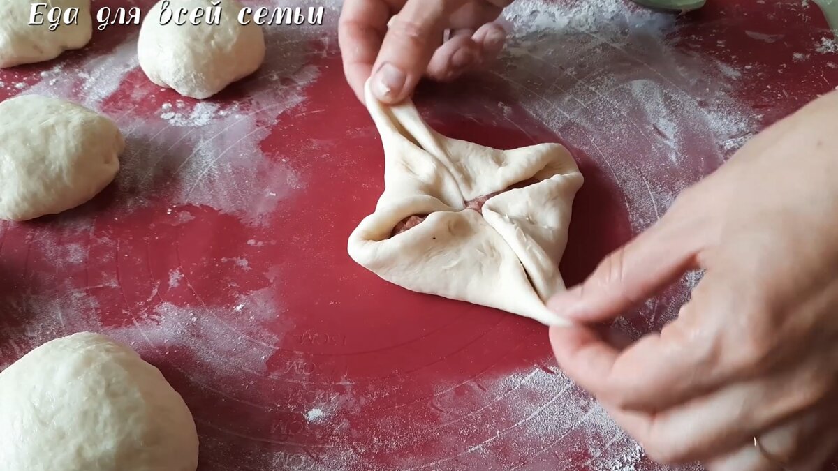 Тесто на минералке для пирога с мясом