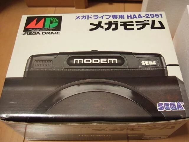 Коробка Sega Mega Modem