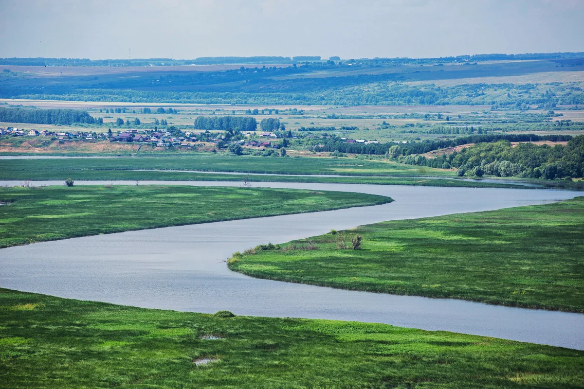 Река свияга фото