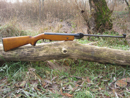 Кажется, я стрелял из такой винтовки, причем только с выбоиной на прикладе.