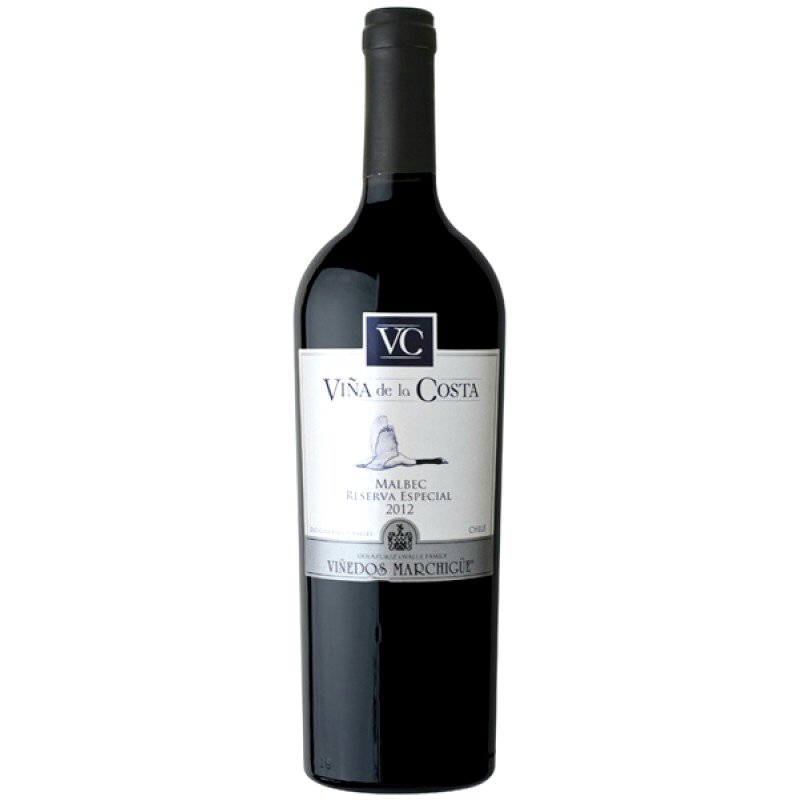 1)Вино красное сухое Vina De La Costa Malbec Reserva Especial