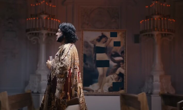 Кадр из клипа Филиппа Киркорова на песню "Романы"