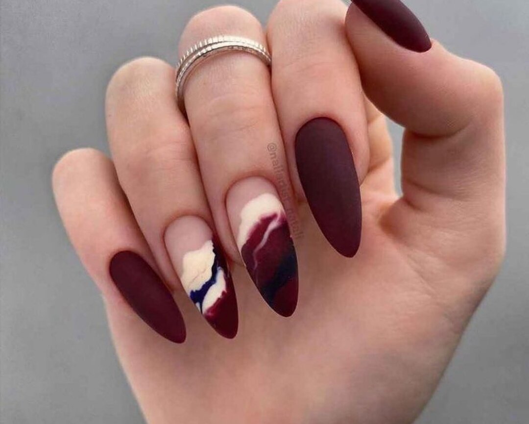 Матовые ноготочки