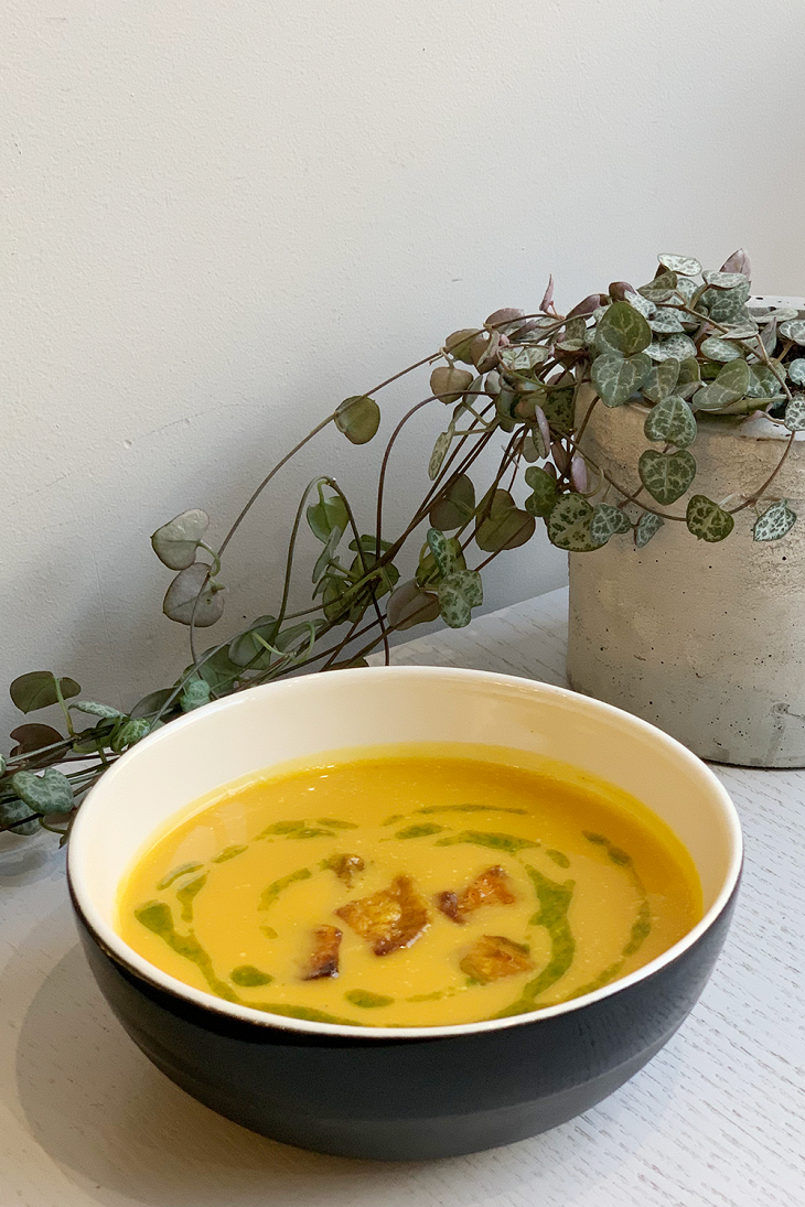 Тыквенный суп от основательницы и шеф-повара кафе Flora No Fauna Ксении Трушаковой