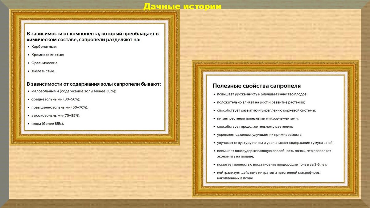 Сапропель - что это такое и как его использовать на садовом участке