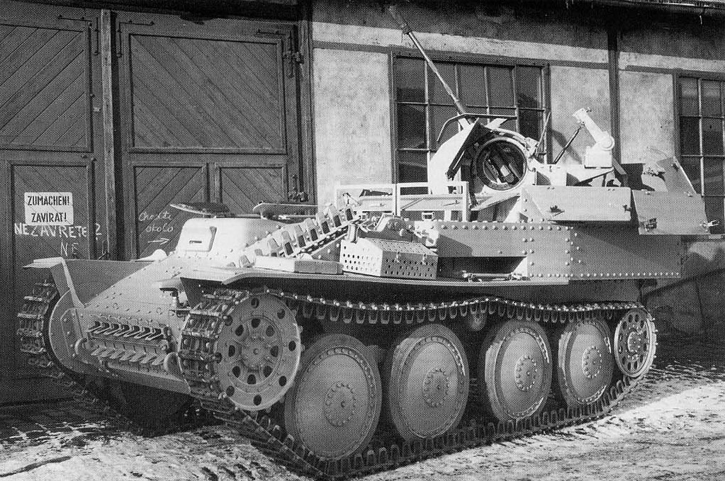 ЗСУ Flakpanzer 38(t) "Гепард"