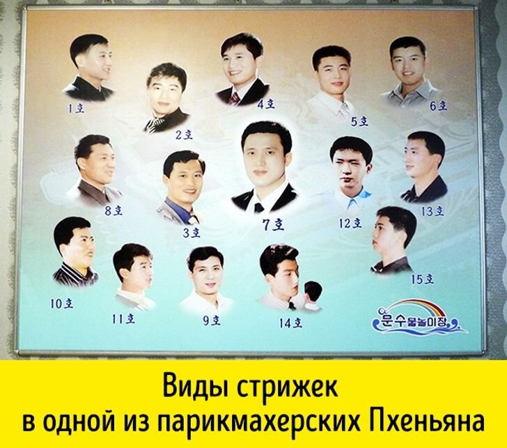 Какие прически разрешены в корее