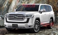 Toyota Land Cruiser 300, предполагаемый облик