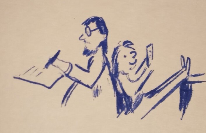 Репетитора обычно приглашают, чтобы закрыть проблемы ребёнка в школе. Исходя из такого подхода, помощь с домашними заданиями входит в ожидания родителей. Рисунок автора.