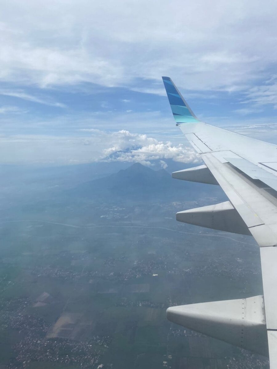 Перелет Бали-Сурабая.