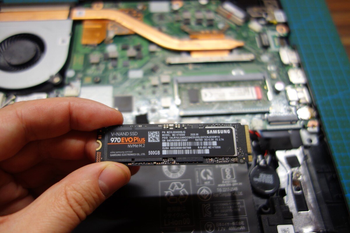 Установка ssd m2