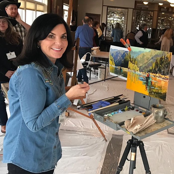 Художник Мишель Усибелли , фото:https://www.instagram.com/micheleusibelliart/