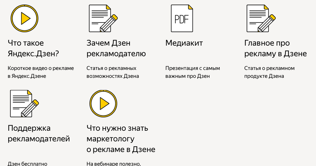 если хотите побольше узнать на рекламе в Дзене - вам на страницу yandex.ru/promo/zen/adv/education#agency
