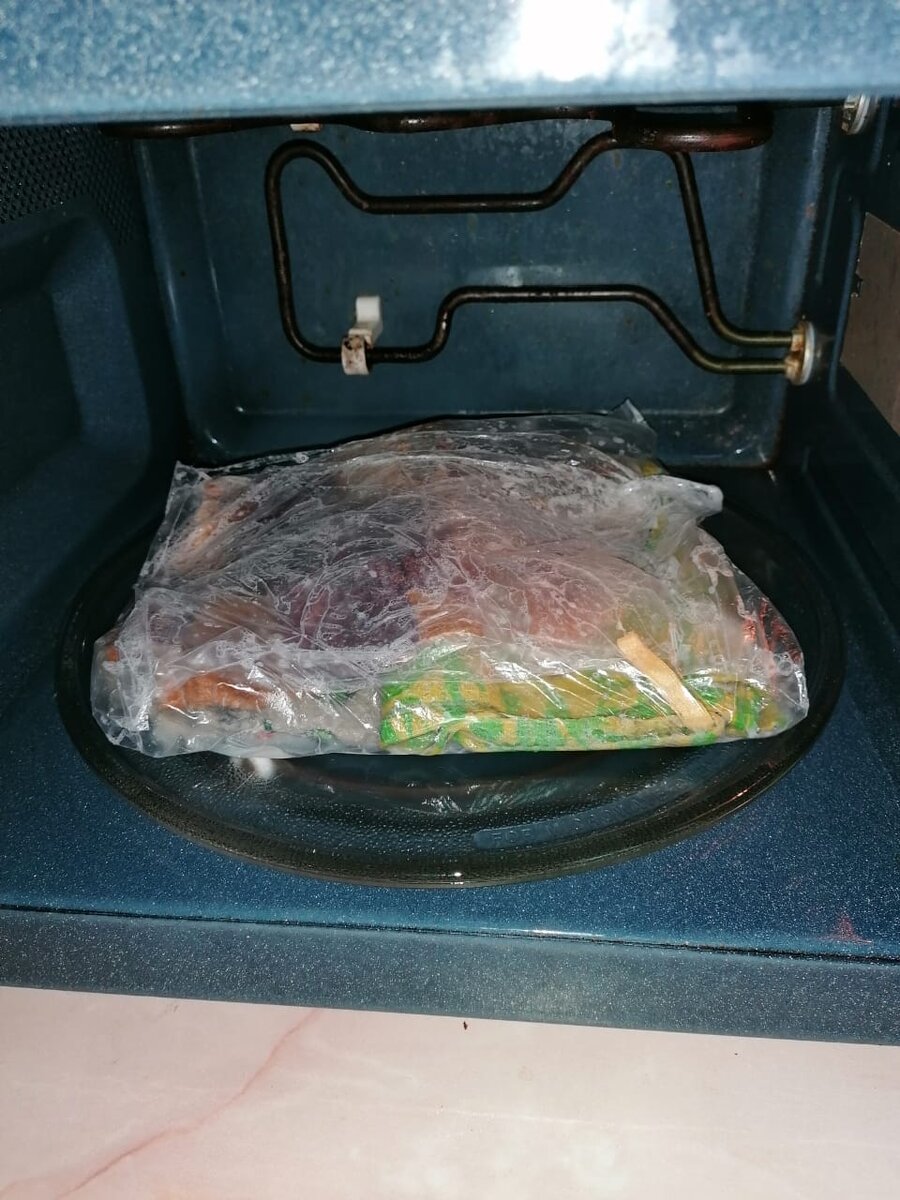 Полотенца в пакете, уже "сваренные" 