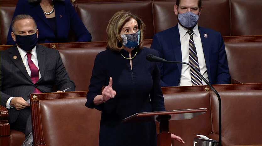 Нэнси Пелоси
US House TV via CNP / Globallookpress