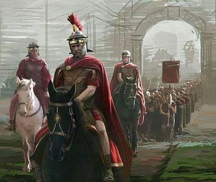Картина триумф цезаря